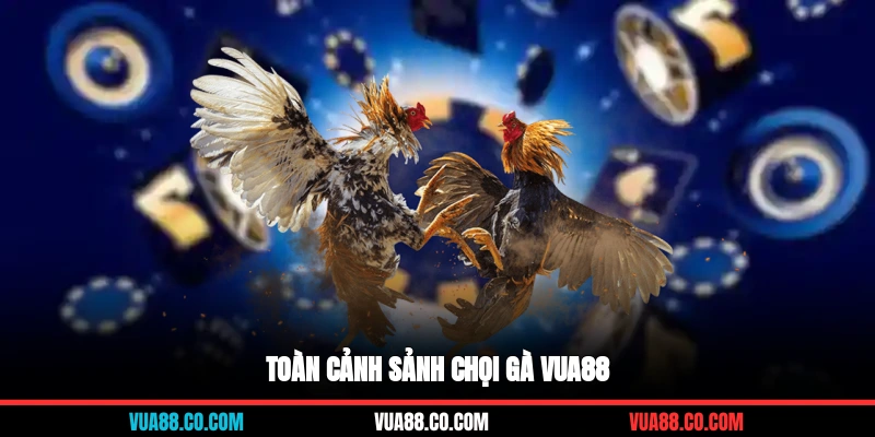 Toàn cảnh sảnh chọi gà VUA88